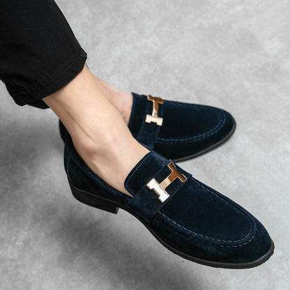 Damen Mokassins Elegante Schuhe aus Leder modern