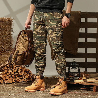 Herren Camouflage Hose Militärstyle Cargo