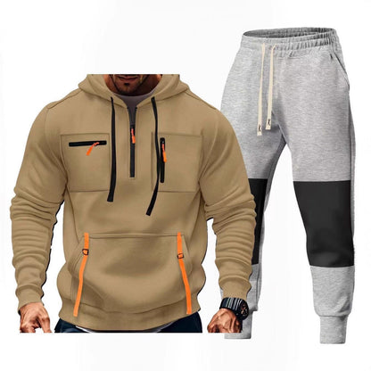 Herren Sportbekleidungsset Funktionstaschen Sportlich Modern