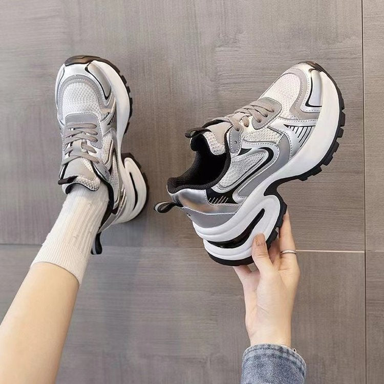 Damen Sneaker Sportlich Leicht mit Dämpfung und Weichem Innenfutter