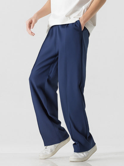 Herren Freizeithose Atmungsaktiv Bequem Elegant