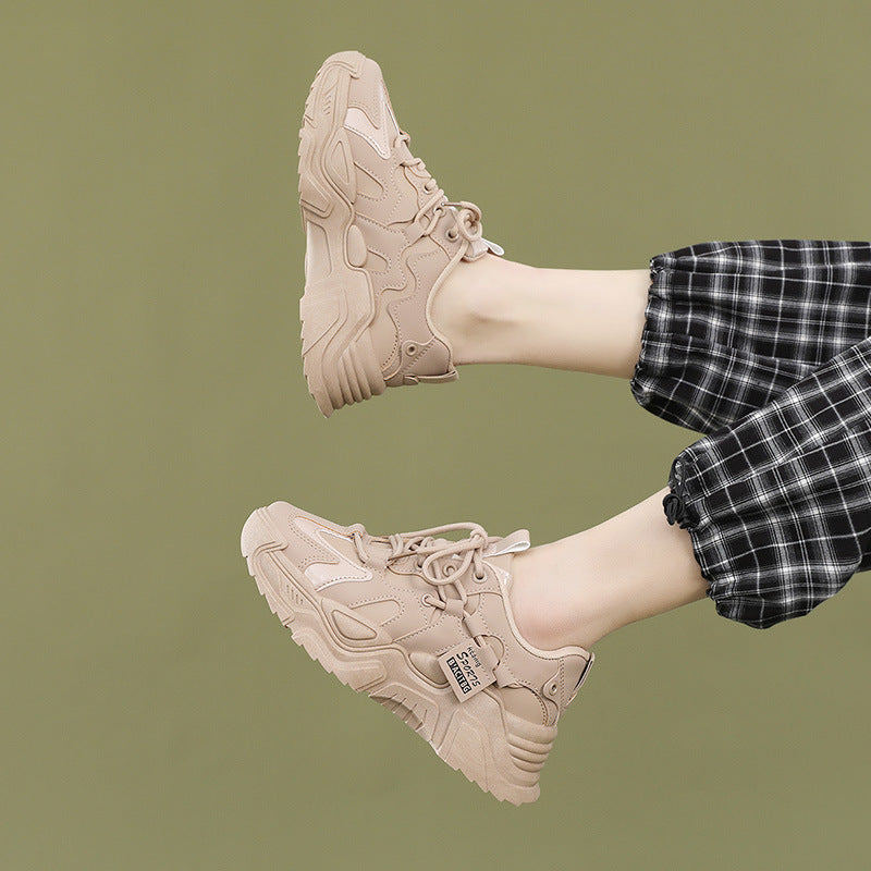 Damen Sneaker Chunky Modisch Atmungsaktiv