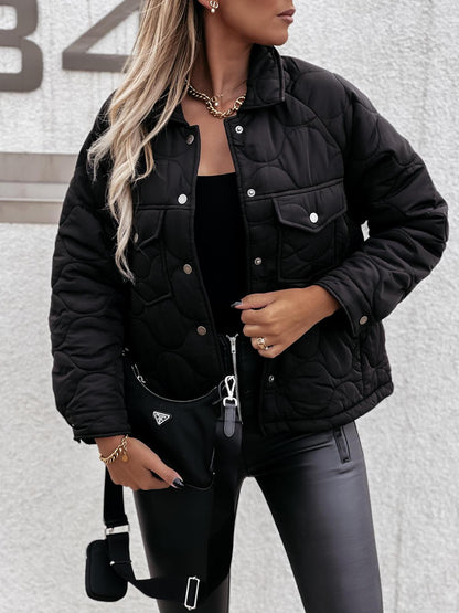 Damen Freizeitjacke Steppweste Modern Slim Fit