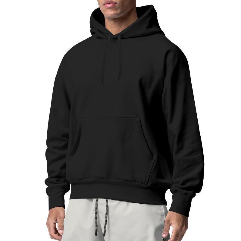 Herren Kapuzenpullover Klassisch Atmungsaktiv mit Kängurutasche