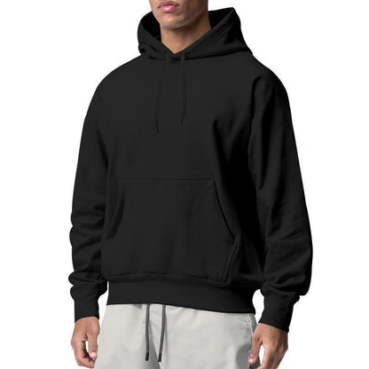 Herren Kapuzenpullover Klassisch Atmungsaktiv mit Kängurutasche