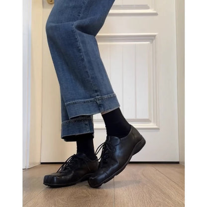 Damen Schnürschuhe Bequem atmungsaktiv Flexibel