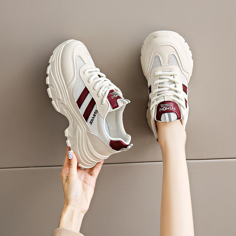 Damen Laufschuhe Sport Sneaker Leicht Atmungsaktiv