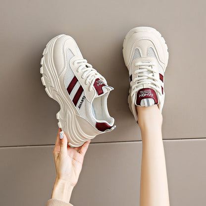 Damen Laufschuhe Sport Sneaker Leicht Atmungsaktiv