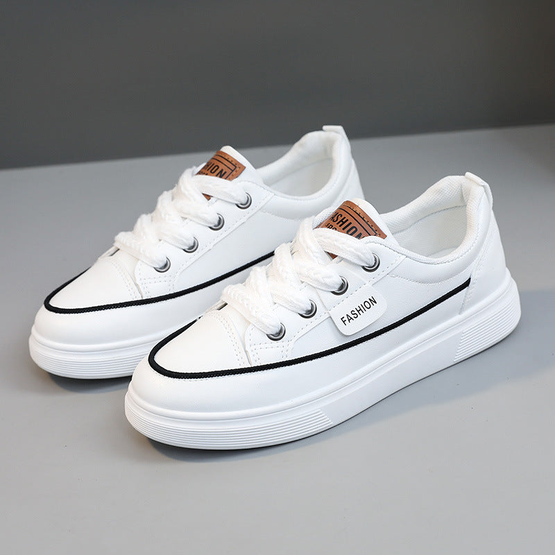 Damen Sneaker Klassisch Bequem Modisch Schwarz
