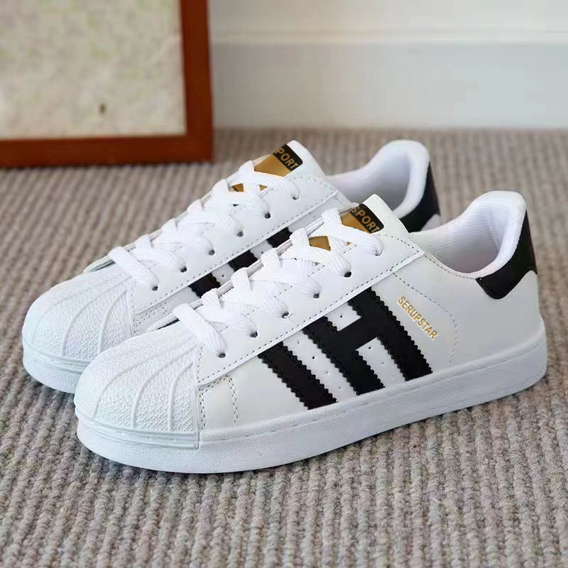 Damen Sportschuhe Sneaker Lederschuh Rutschfest Comfort - BerlinGlamour
