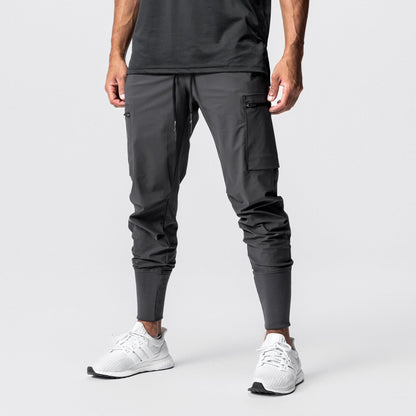 Herren Sporthose Mit Reißverschlusstaschen Elastisch