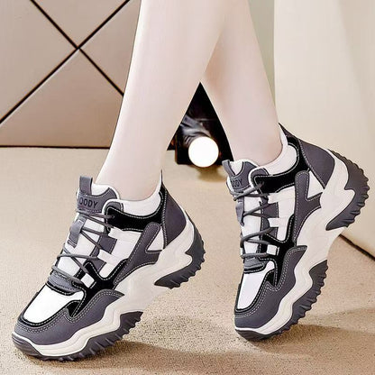 Damen Sneaker Chunky TrendSchuhe Sportlich
