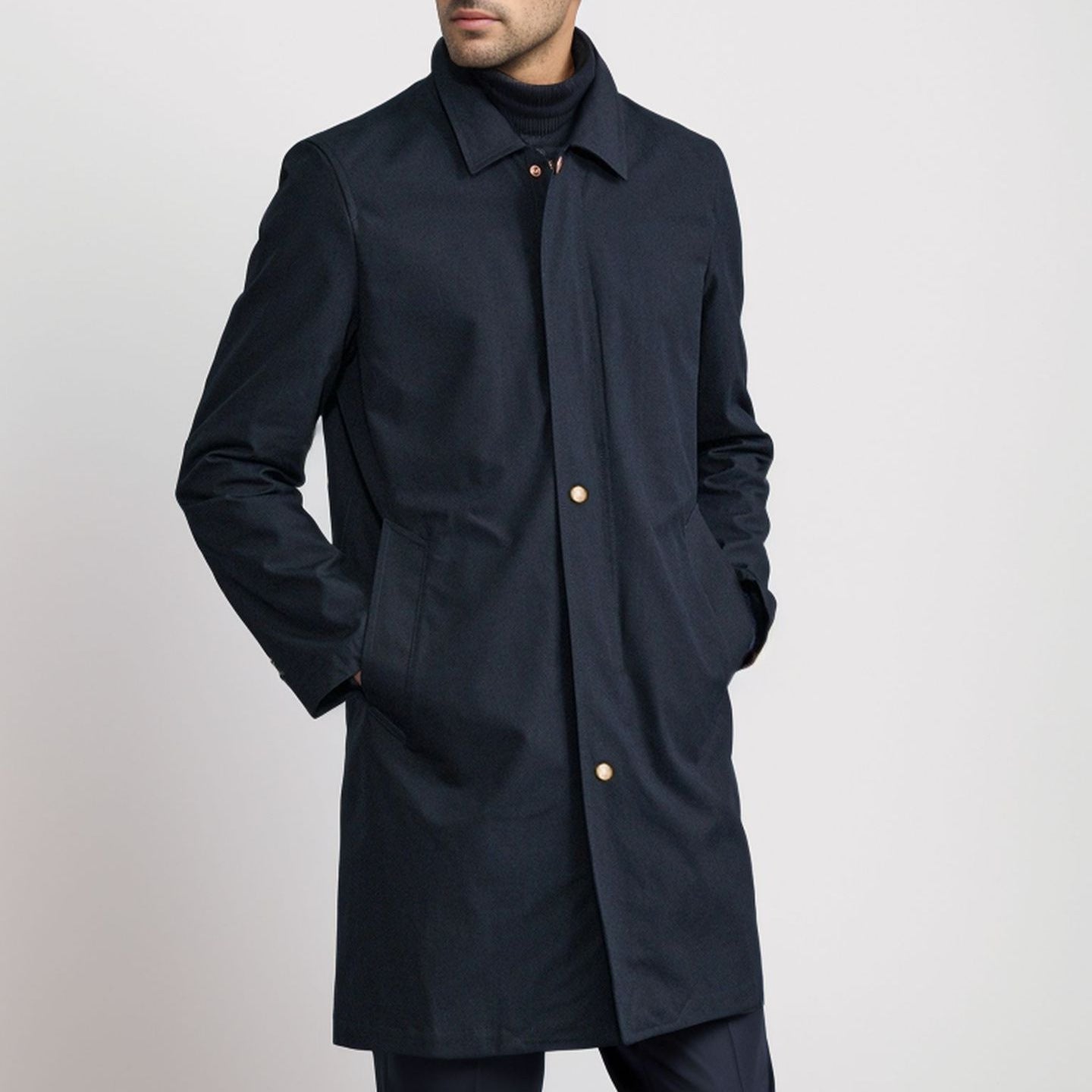 Herrenmantel Übergangsjacke Wasserabweisend Modern