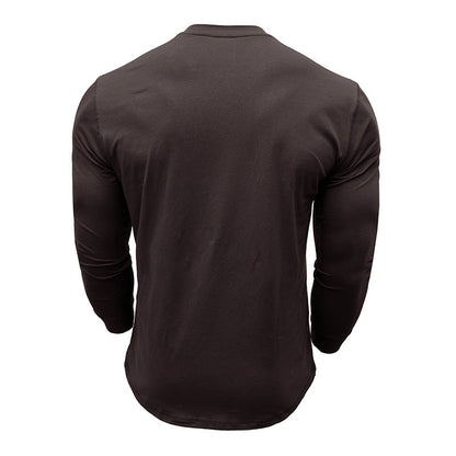 Herren Langarmshirt Atmungsaktiv Modern Sportlich