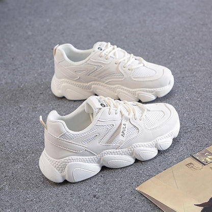Damen Sneaker Chunky atmungsaktiv mit Weichsohle