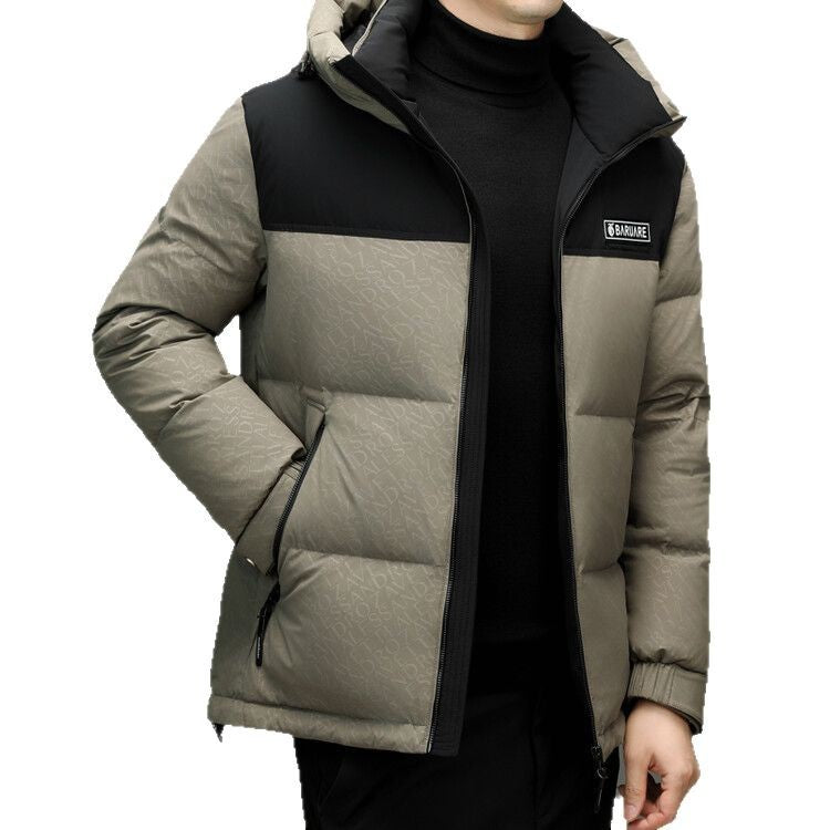 Herren Steppjacke Modern Schwarz Berlin Style