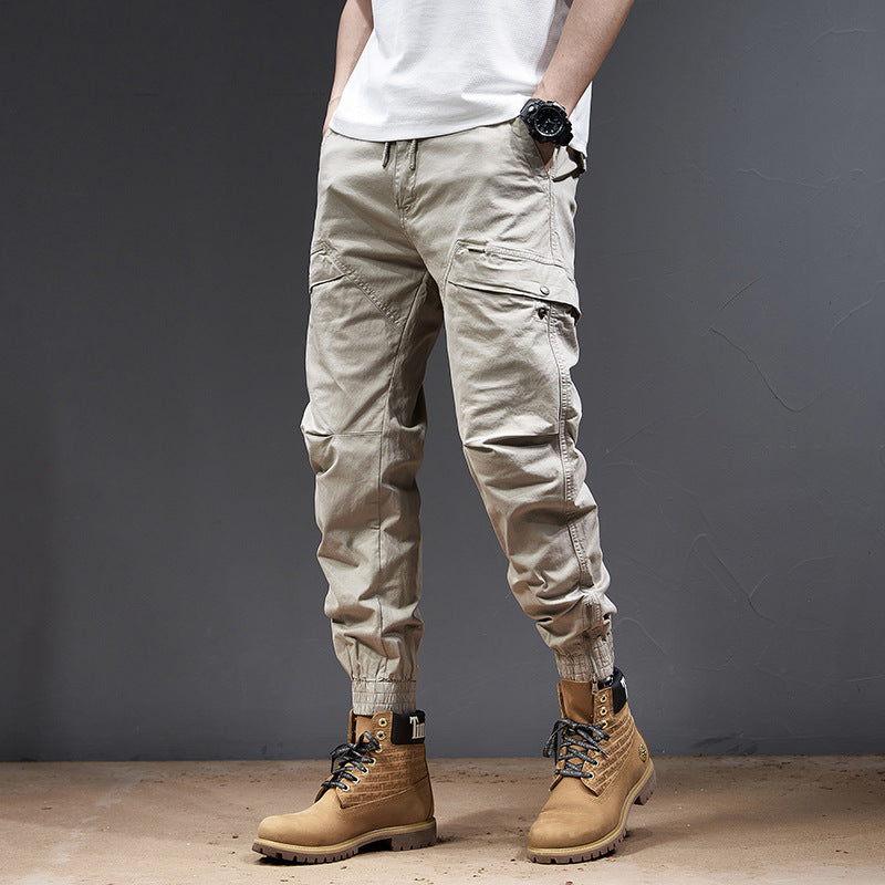 Herren Cargo-Hose Elastisch Vielseitig Bequem