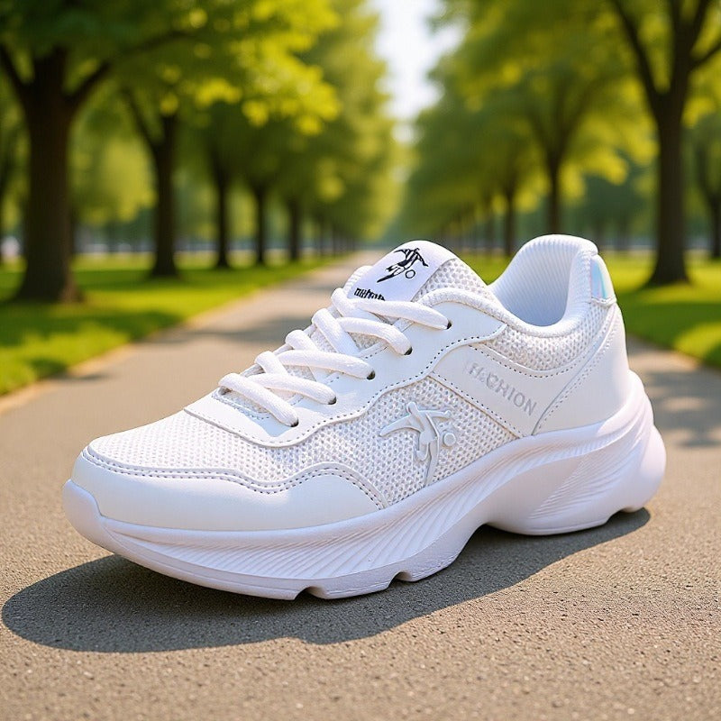 Damen Sneaker Atmungsaktiv Mesh Flexibler Laufschuh
