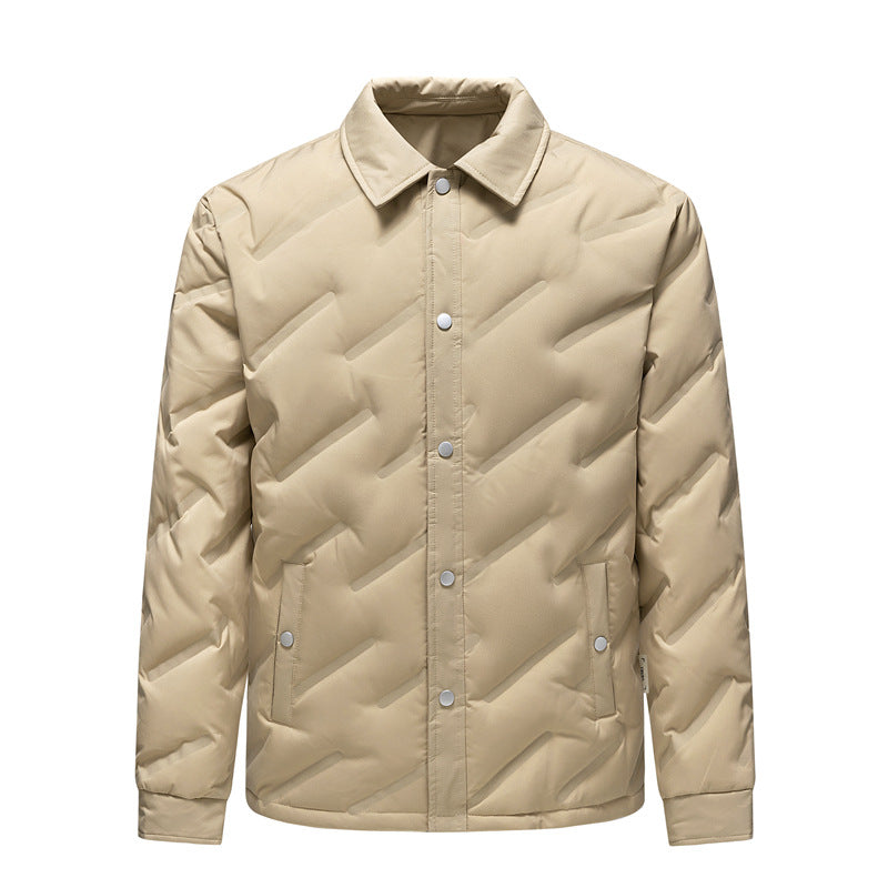 Herren Steppjacke Übergangsjacke Warm Isoliert
