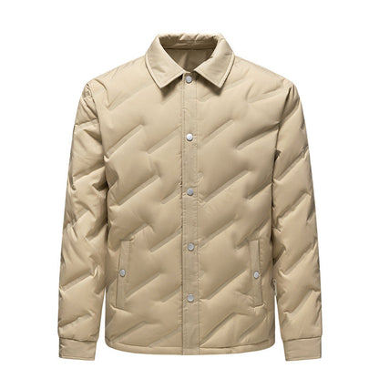 Herren Steppjacke Übergangsjacke Warm Isoliert