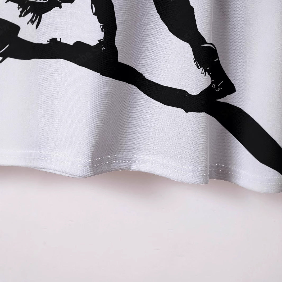 Herren Poloshirt Berlin Glamour Grafik Modern