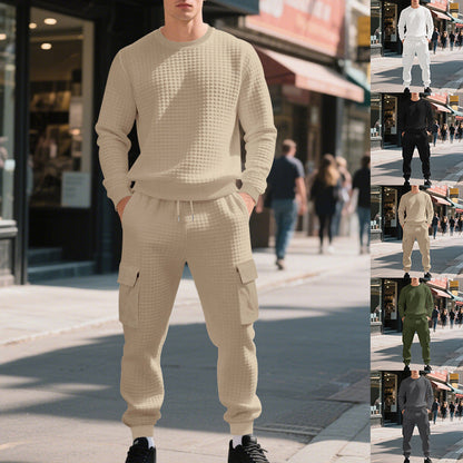 BerlinGlamour Sweatshirt und Cargohose Set - das ist der perfekte Begleiter für deinen nächsten Städttrip. Der lässige Sweatshirt ist aus hochwertigem Material gefertigt und bietet optimal - BerlinGlamour
