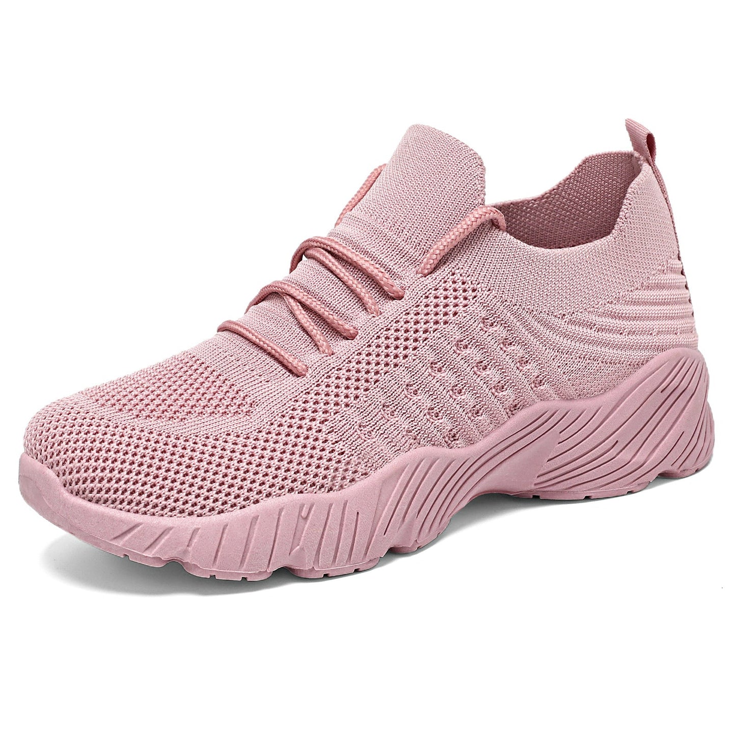 Damen Fitness-Sneaker Atmungsaktiv Flexibel Mit Elastischer Schnürung