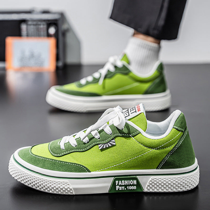 Damen Sneaker Bequem Canvas Weiße Schuhe Modisch