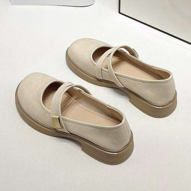 Damen Ballerinas Bequem Elegant Riemchen Schuhe
