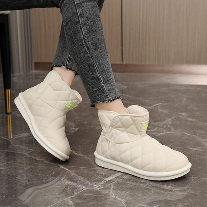 Damen Winterstiefel Warm Gefüttert Heidi Style