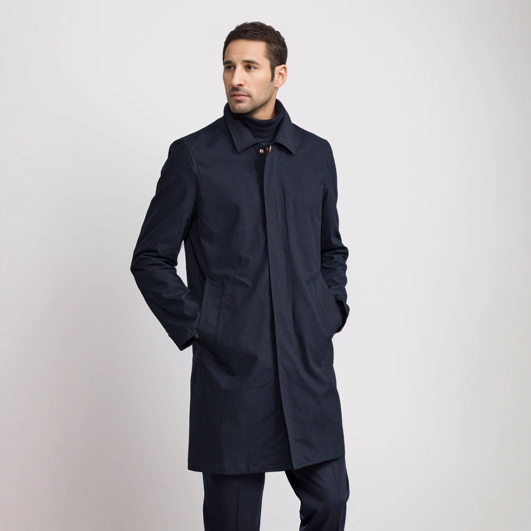 Herren Wollmantel Klassisch Warm Elegant - BerlinGlamour