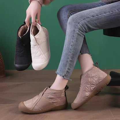 Damen Stiefeletten Warm Isoliert Rutschfest Winter