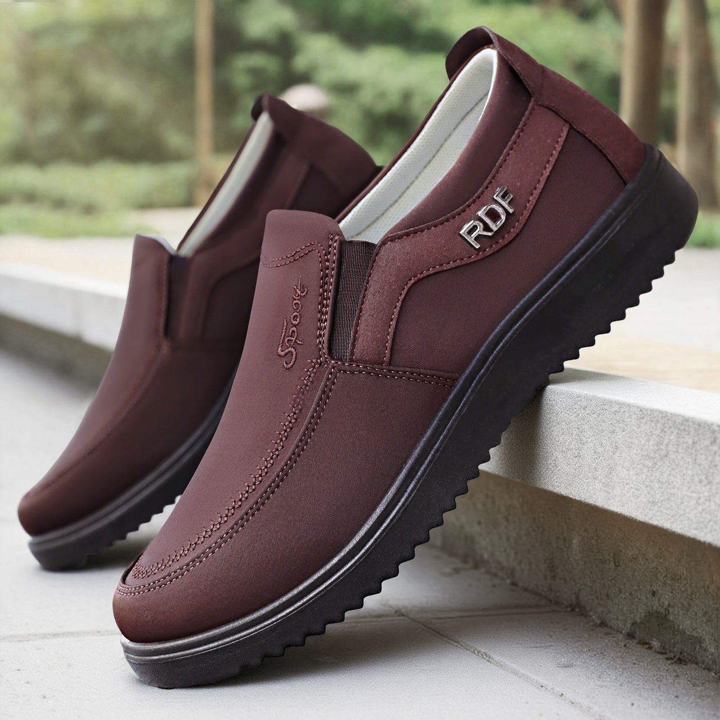 Damen Slip-On Schuhe Bequem Freizeit Schuhe Komfortsohle - BerlinGlamour