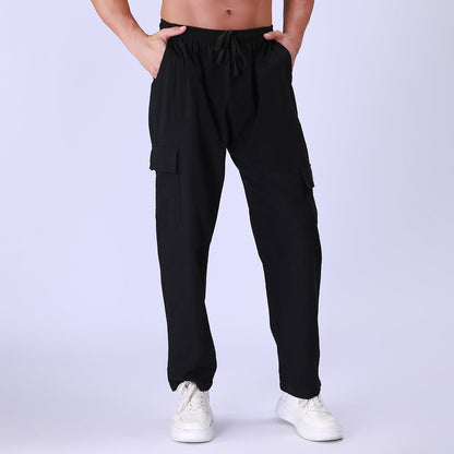 Herren Cargo-Hose Funktionale Taschen Bequem