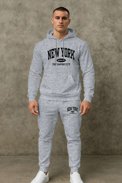 Herren Jogginganzug Sportlich Bequem Modern