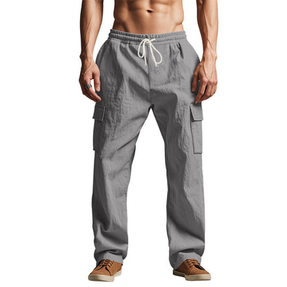Herren Cargo-Hose Praktisch Bequem Freizeit