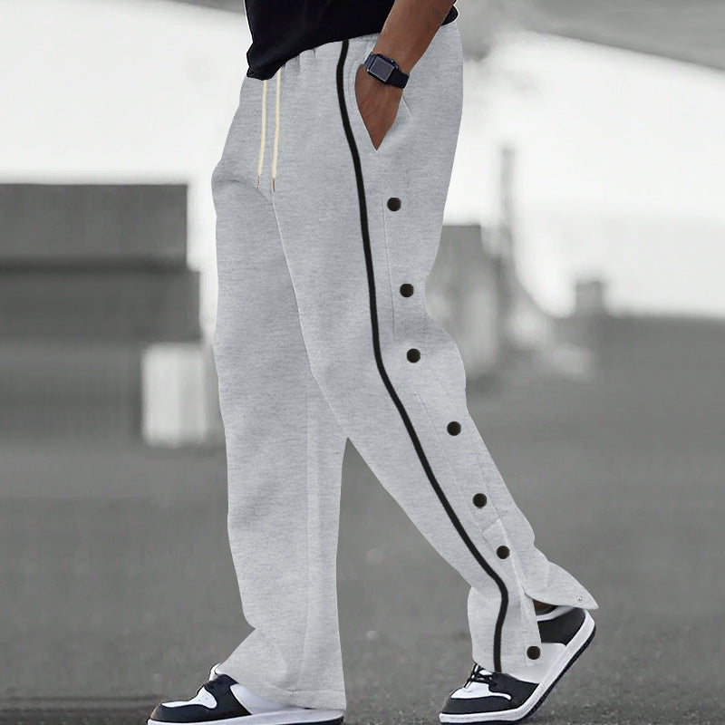 Herren Jogginghose Sportlich Lockere Bequem