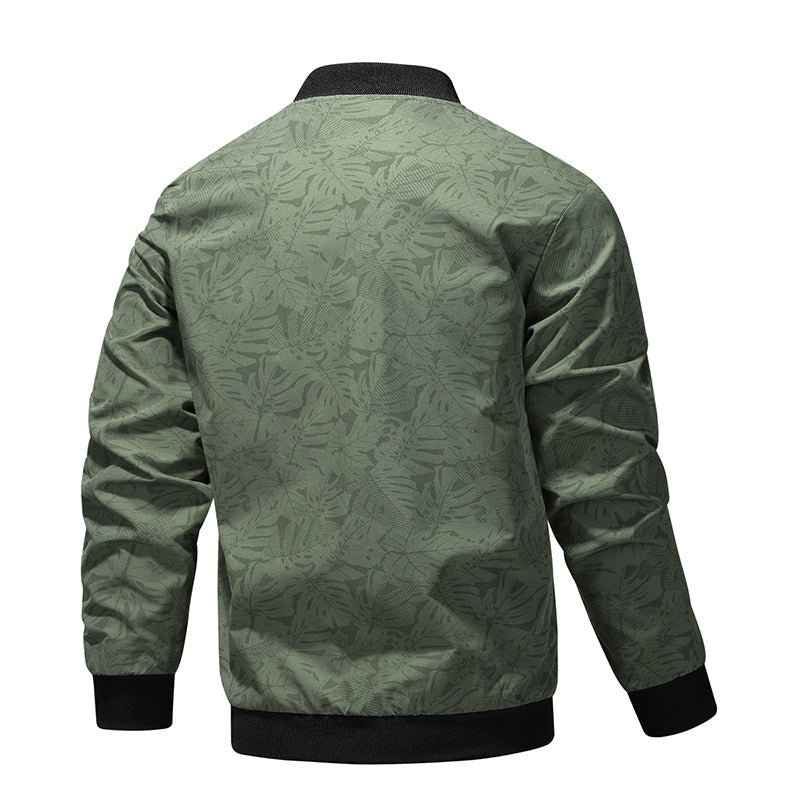 Herren Bomberjacke Grafik Design Modern Berlin Style
