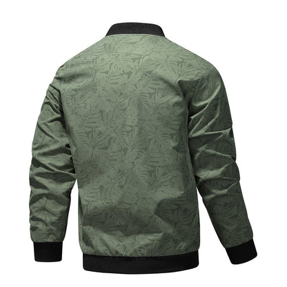 Herren Bomberjacke Grafik Design Modern Berlin Style