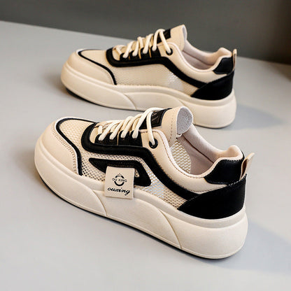 Damen Sneaker Trendsport Schuhe Atmungsaktiv Komfort