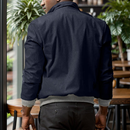 Herren Cordjacke Sportlich Praktisch Modern