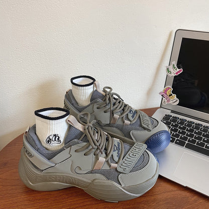 Damen Sneaker bequem mit Dämpfung und Weichem Innenfutter
