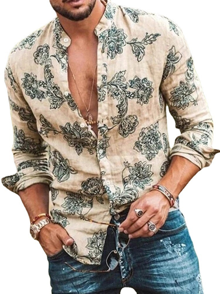 Herren Hemd Elegantes Baumwollshirt Modern