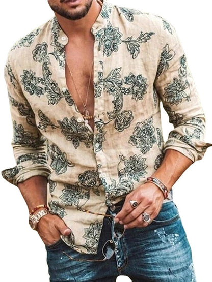 Herren Hemd Elegantes Baumwollshirt Modern