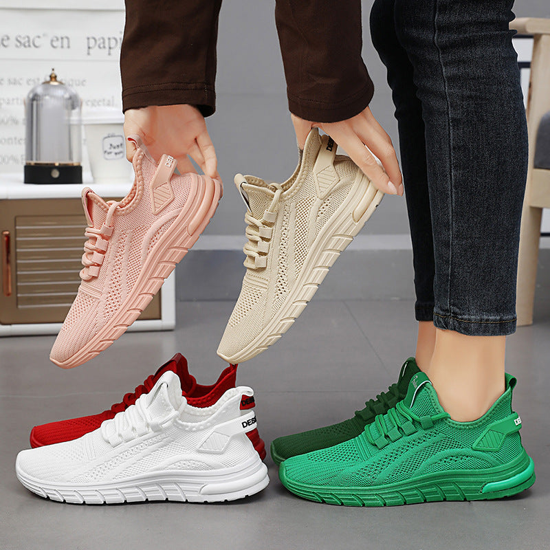 Damen Laufschuhe Bequem Mesh Leicht atmungsaktiv