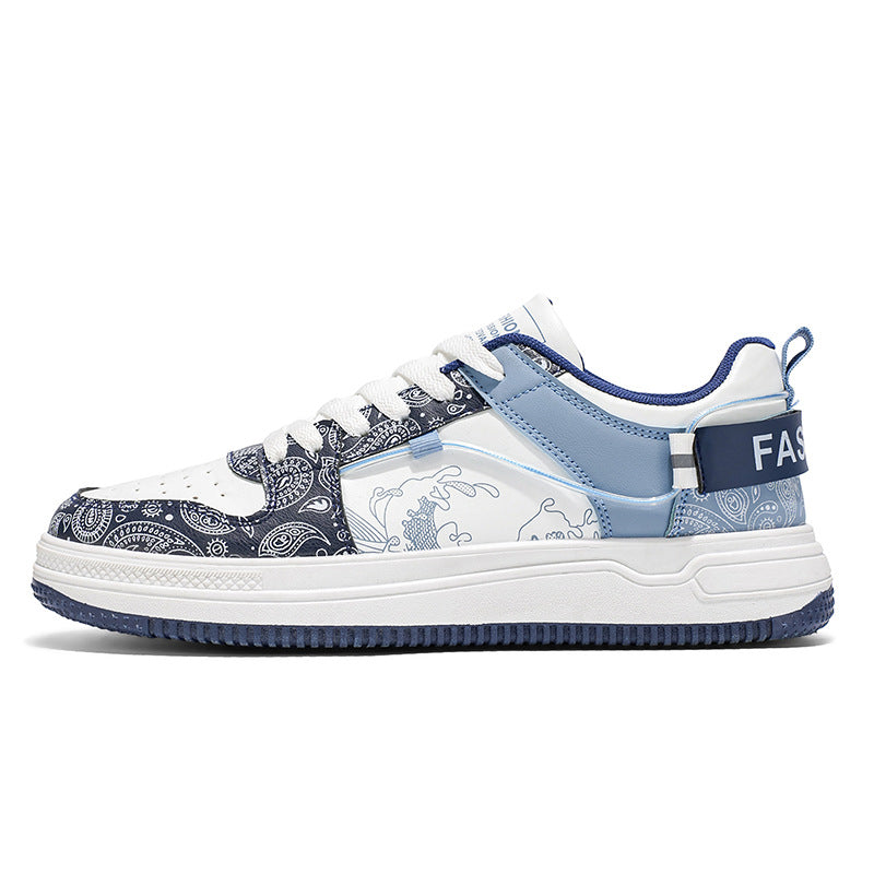 Damen Sneaker Trendy Musterdruck Schuhe Frauen