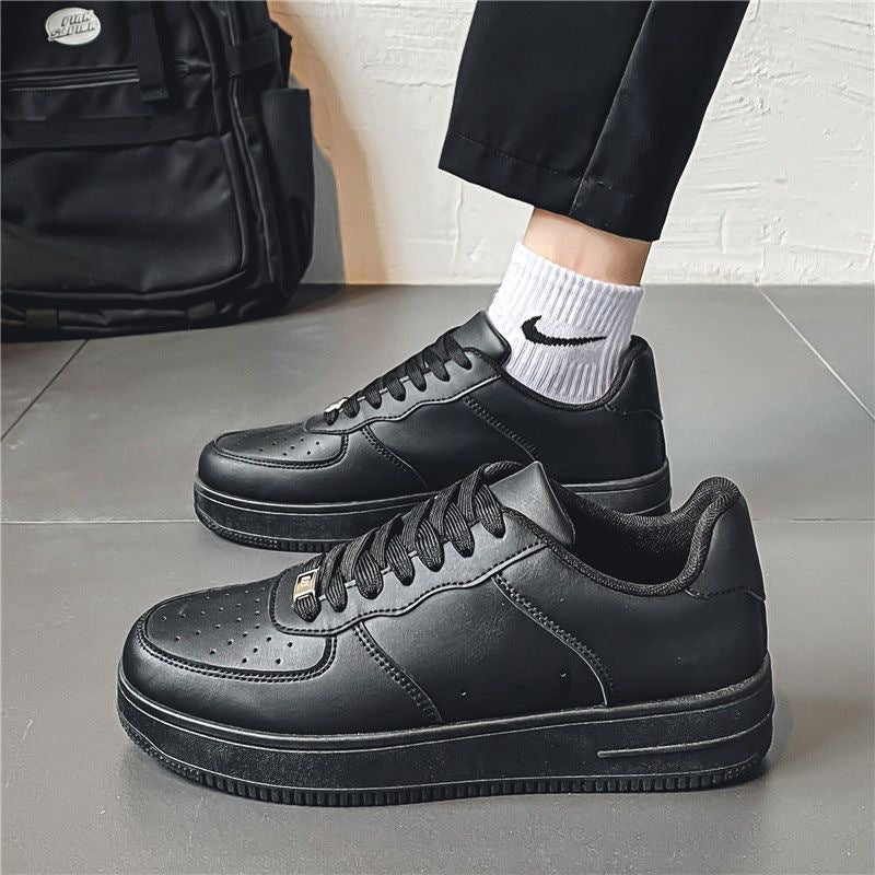 Damen Sneaker Luxus Leder Weiches Innenleben