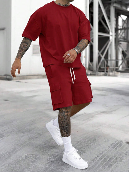 Herren Sportbekleidungsset Modern Lässig Grau