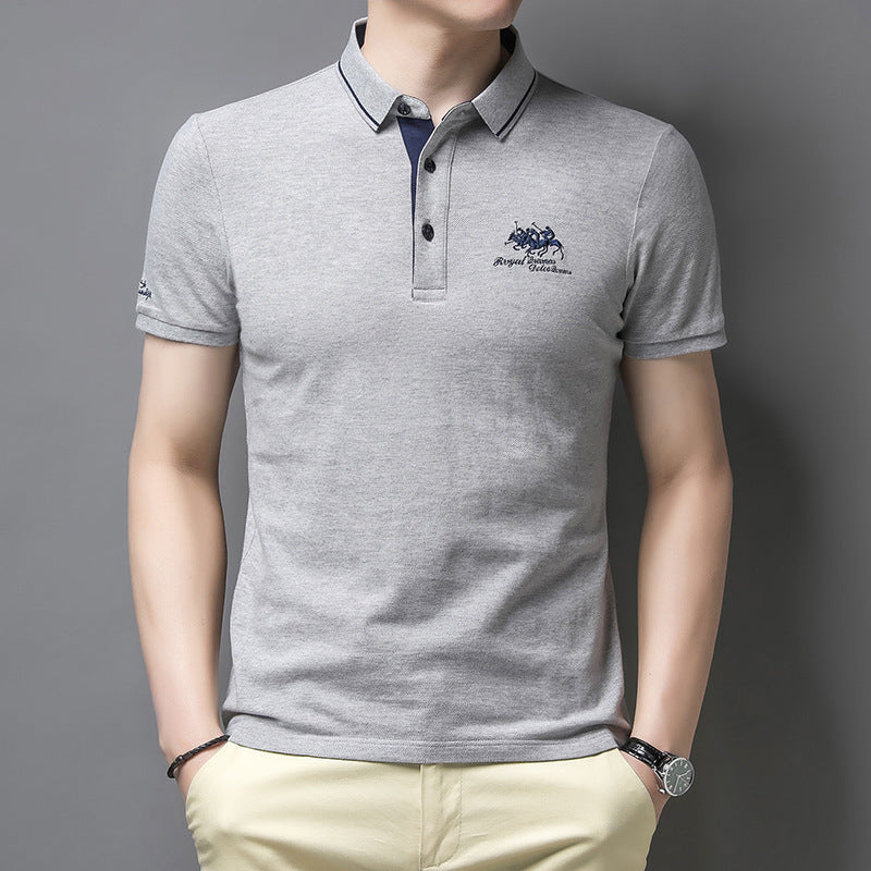 Herren Polohemd Kurzarm Modern