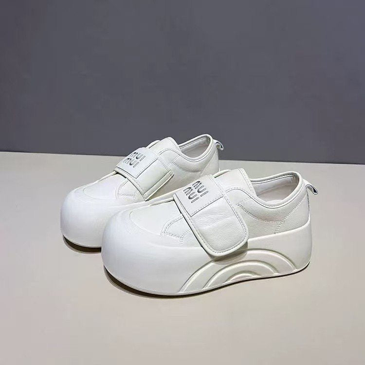Damen Sneaker Bequem Klettverschluss Ergonomisch Modisch - BerlinGlamour